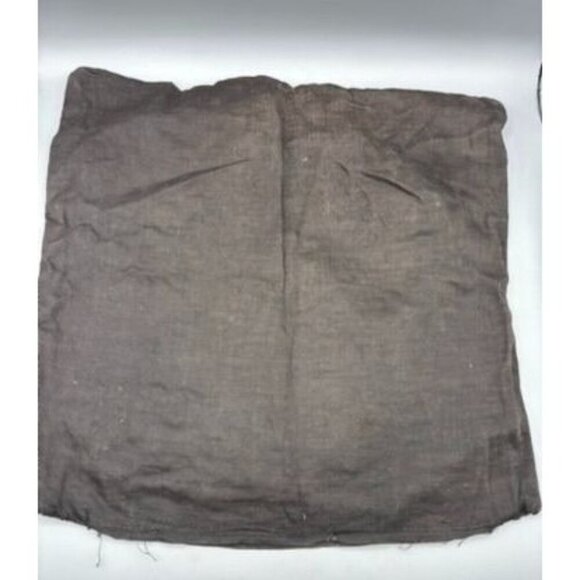 Vtg 2 Pc Handmade Punched Black Pillow Covers Colorful Floral - Picture 8 of 15